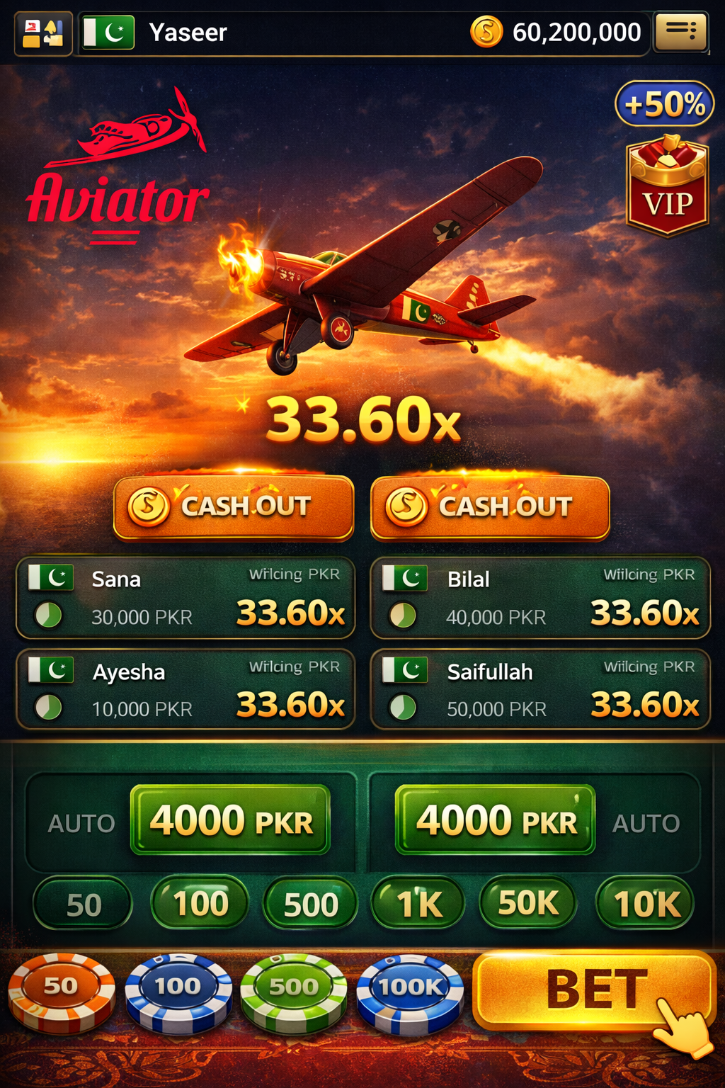 Triple Card Poker game