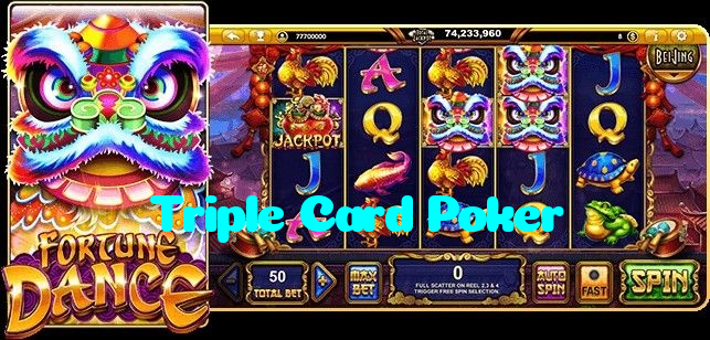 available types of Triple Card Poker bet including pre-match live express and system bets